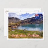 サウスジョージア州とサウスサンドイッチI- ポストカード (正面/裏面)