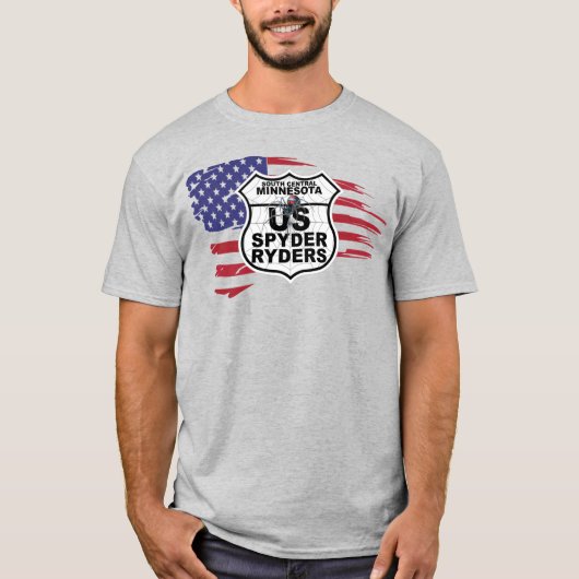 サウスセントラルミネソタ支部 - Tattered Flag Tシャツ (正面)