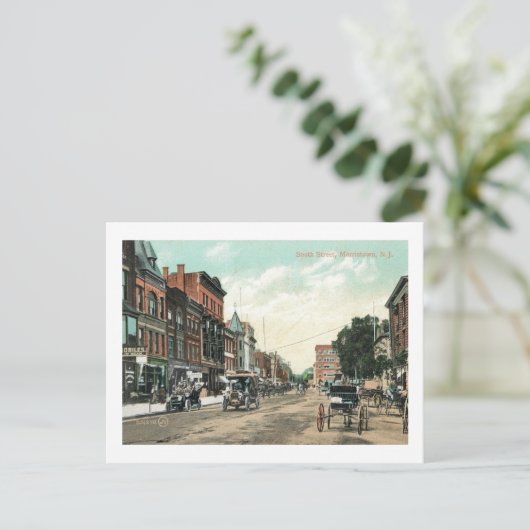 サウスセント、モリストウン、ニュージャージー州ヴィンテージ ポストカード (スタンド正面)