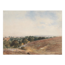 サウスダウンズのビュー – John Martin フォトプリント