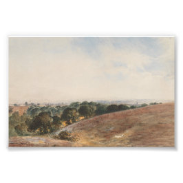 サウスダウンズのビュー – John Martin フォトプリント