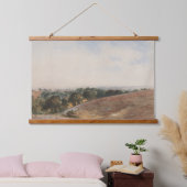 サウスダウンズのビュー – John Martin 吊り下げ型タペストリー (寝室)