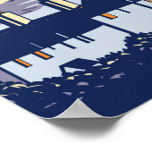 サウスダウンズナショナルパークセブンシスターズイングランド ポスター (角)