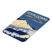 サウスダウンズナショナルパークセブンシスターズイングランド マグネット (左側)