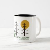 サウスダウンズナショナルパークトレイル ツートーンマグカップ (正面右)