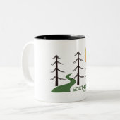 サウスダウンズナショナルパークトレイル ツートーンマグカップ (正面左)