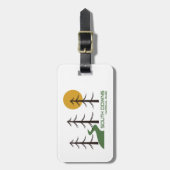 サウスダウンズナショナルパークトレイル ラゲッジタグ (正面縦)