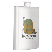サウスダウンズナショナルパークバックパック フラスク (右)
