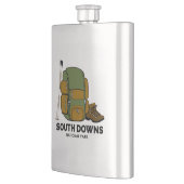 サウスダウンズナショナルパークバックパック フラスク (左)