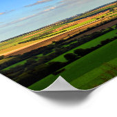 サウスダウンズビーコンヒルハンプシャーイングランド ポスター (角)