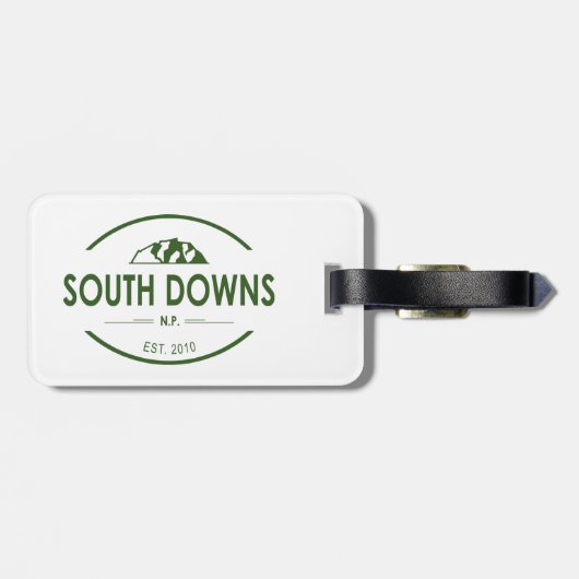 サウスダウンズ国立公園 ラゲッジタグ (裏面横)