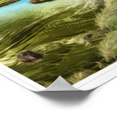 サウスダウンズ国立公園 – EAST SUSSEX ENGLAND ポスター (角)