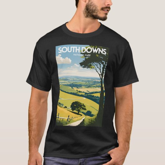 サウスダウンズ国立公園 Tシャツ (正面)