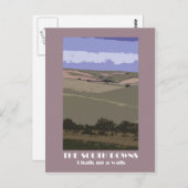 サウスダウンズ1920sスタイルレトロ葉書 ポストカード (正面/裏面)