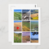 サウスダウンズ ポストカード (正面/裏面)