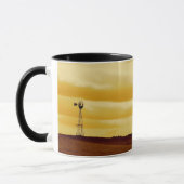 サウスダコタのコーヒー・マグの断念された農場 マグカップ (左)