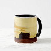 サウスダコタのコーヒー・マグの断念された農場 マグカップ (正面右)