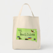 サウスダコタのトートバック トートバッグ (正面)