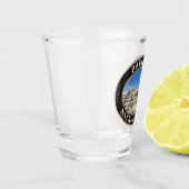 サウスダコタのバッドランズ国立公園 ショットグラス (左)