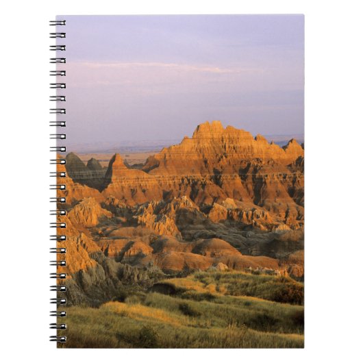 サウスダコタのバッドランズ国立公園 ノートブック (正面)