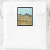 サウスダコタのプレーリーランド スクエアシール (バッグ)