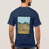 サウスダコタのプレーリーランド Tシャツ (裏面)