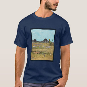 サウスダコタのプレーリーランド Tシャツ