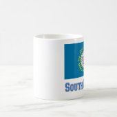 サウスダコタのマグ コーヒーマグカップ (中央)