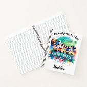 サウスダコタのモニュメントの探索鮮やか ノートブック (内部)