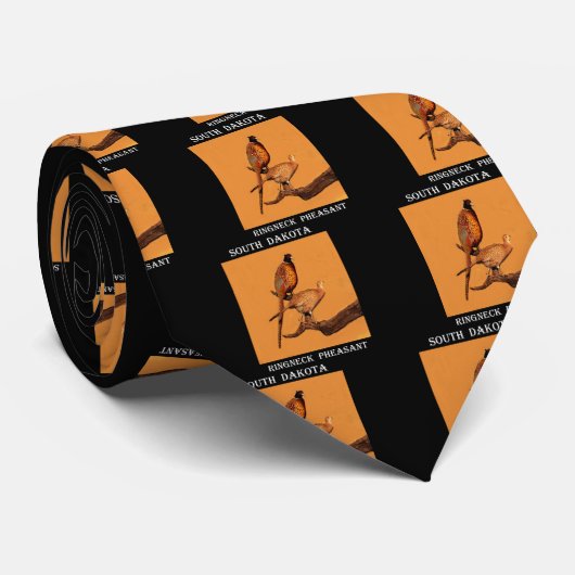 サウスダコタのリング首のキジ ネクタイ (ロール)