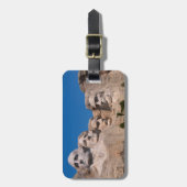 サウスダコタの台形、ラシュモア山 ラゲッジタグ (正面縦)