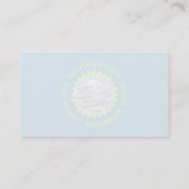 サウスダコタの旗 名刺 (裏面)