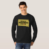 サウスダコタの誰かが私を愛している山ラッシュモアセント Tシャツ (正面フル)