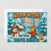 サウスダコタはがき ポストカード (正面/裏面)