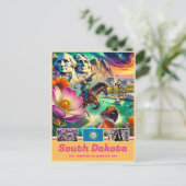 サウスダコタアドベンチャーヒストリックランドスケープ ポストカード (スタンド正面)
