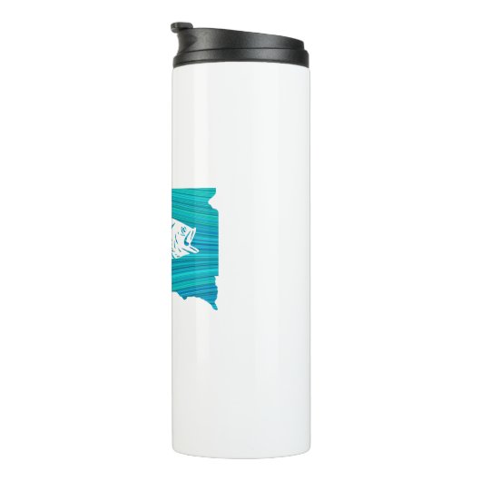 サウスダコタウェーブ魚釣り タンブラー (回転右)