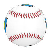 サウスダコタシールド国旗の野球 野球ボール (裏面)