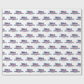 サウスダコタスターズアンドストライプズ州 ラッピングペーパー (フラット)