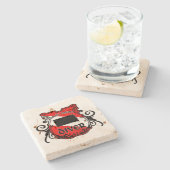 サウスダコタダイバー ストーンコースター (横)