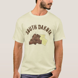 サウスダコタチスリックキュベットミートクラッカーSDグルメ Tシャツ