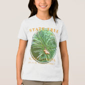 サウスダコタテリトリーツリーブラックヒルズスプルース トライブレンドＴシャツ (正面)