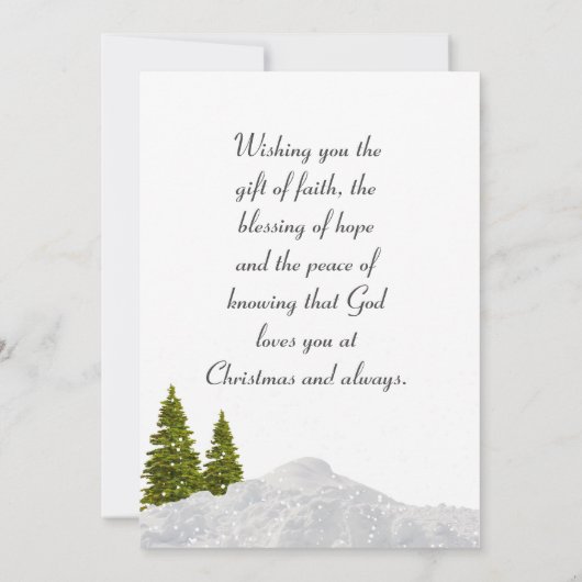 サウスダコタフェアジャンクリスマスフラット カード (裏面)