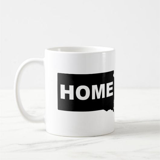 サウスダコタホームア遠くにンシオン州マグタンブラー コーヒーマグカップ (左)