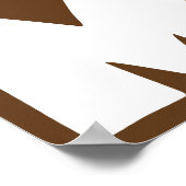 サウスダコタホームハートステートポスターサイン ポスター (角)