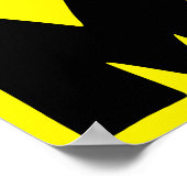 サウスダコタホームハートステートポスターサイン ポスター (角)