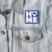 サウスダコタホームハート州ボタンバッジピン 缶バッジ (インサイチュ)