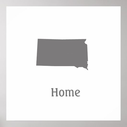 サウスダコタホームポスター ポスター (正面)