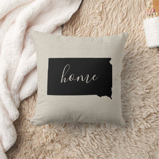 サウスダコタホーム州装飾用クッション クッション (ブランケット)