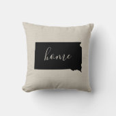 サウスダコタホーム州装飾用クッション クッション (正面)