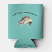 サウスダコタワレー魚釣りオープナー 缶クーラー (正面)